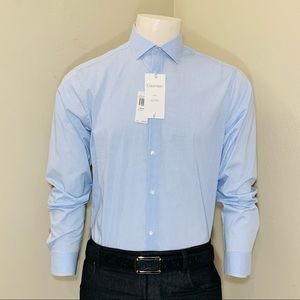 Calvin klein Mens Long Sleeve Dress Shirt
